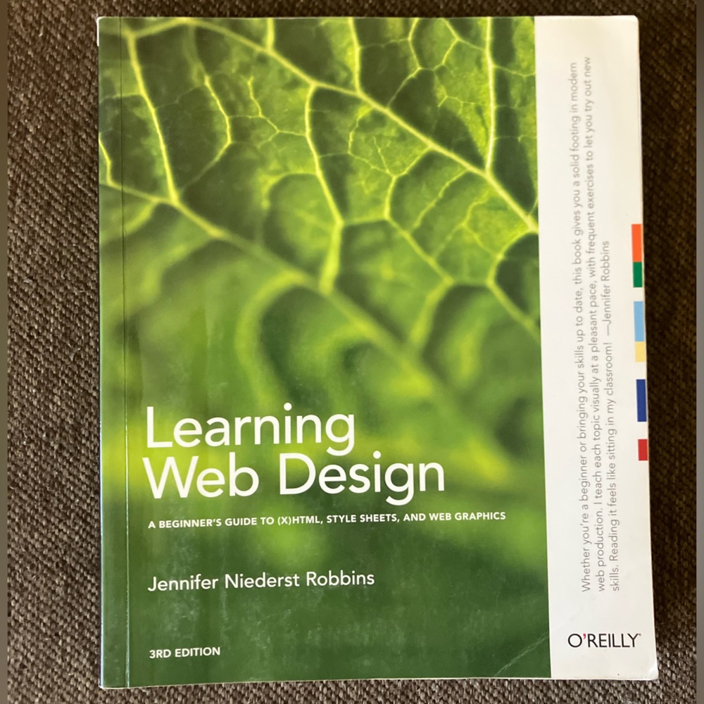 Green Learning Web Design Book